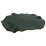 AKLOSIPY Lotusblatt-Schwimmtablett für Solarbrunnen-Wasserpumpe – Dekorative Garten-Pool-Verschönerung