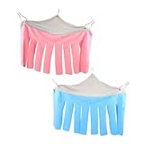 BESPORTBLE 2 Stück Teiliges Kleintier Versteck Zelt für Meerschweinchen Hamster Igel Pflegeleichtes Waschbares Stoffmaterial Vielseitig Einsetzbar im Käfig und Garten Langlebig und Robust