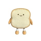 QUXVUIS Toastbrotkissen, dekorativer Gesichtsausdruck, Sofakissen, Schlaf, Schlafzimmer, Wohnzimmer, Geschenk, Spielzeug, Dekoration, Typ 1, S