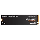 WD_Black SN7100 1TB NVMe SSD, M.2 2280 Lesegeschwindigkeit/Schreibgeschwindigkeit bis zu 7250/6900 MB/s, Next Gen TLC 3D NAND, WD_Black Dashboard, Entwickelt für Laptops und Gaming-Handhelds