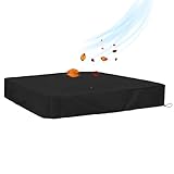 Sandkastenabdeckung – Sandkastenabdeckung für den Außenbereich | Regenabdeckung für Sandkasten | wasserdichte und staubdichte Abdeckung für Kinder | langlebiger Deckel für Box D