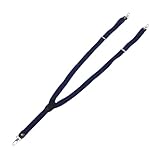 NOLITOY Herren Hosenträger mit Haken Verstellbare Elastische Träger Stabile Metallclips für Arbeit Hochzeit und Alltag Strapazierfähige Befestigung für Anzughosen und Business outfits