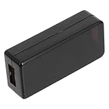 VALICLUD USB Power Enclosure Kunststoffgehäuse Schutzgehäuse für Strommessgerät USB Strom Spannungstestgerät Kompatibel Robuste Vielseitige Schutzschale Tiefschwarz
