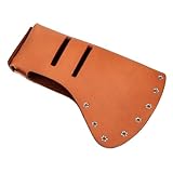 BESPORTBLE Outdoor Axtschutzhülle aus Robustem Rindsleder Tragbare Axtscheide für Camping und Trekking Sicherer Klingenschutz mit Stielschonendem Design für Reise und Freizeitgebrauch