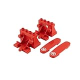 Lego DUPLO Eisenbahn Zubehör – 2 Prellböcke + 2 Stop-Codesteine | Stoppt Züge clever & sicher | Erweiterung für kleine Lokführer