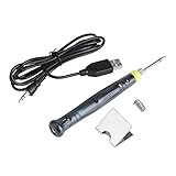 Elektrischer Lötkolbenstift, 5 V, 8 W, Mini-Lötstift, USB-betriebenes Elektronik-Lötkolben-Set für jeden Hobbybegeisterten, Schweißständer-Werkzeug