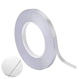 QIBZI Malerkrepp,Küchen-Nahtaufkleber, wasser- und ölbeständige Aufkleber, Wandfliesen-Bodendekoration, schöne Kantenlinien, selbstklebende Nahtaufkleber (1 cm x 50 m)