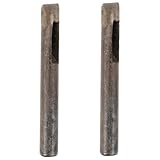 STOBOK 2 Stück Stanzform Bastelstanzer Lederhandwerkszubehör Werkzeug Locher Kleiner Locher Ovaler Locher Wiederverwendbarer Locher Lederverarbeitungsstanzer DIY Zubehör Locher