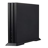 KlsyChry PS4 Pro Vertikaler Standfuß für Playstation 4 Pro mit integrierten Kühlschächten und rutschfesten Füßen