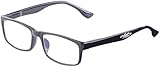 infactory PC Brille mit Sehstärke: Augenschonende Bildschirm-Brille mit Blaulicht-Filter, +1,0 Dioptrien (Computerbrille mit Sehstärke, Augen schonen Bildschirm Brille, Senioren Handy)