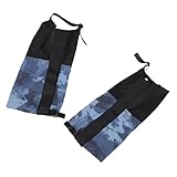BESPORTBLE 1 Paar Outdoor-Sportschuhe Stiefel Haube Mütze Männer Gamasche Wärmer Schnee Vlies Camping Zubehör Wanderschuhabdeckung Wander-wadenüberzüge Fuß-Bein-abdeckungen 500d Oxford-Stoff