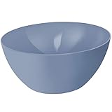 Rotho Caruba große Schüssel 8l, Kunststoff (PP) BPA-frei, blau, 8l (34.0 x 34.0 x 15.0 cm)