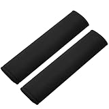 Alaoo 2 Stück Gurtpolster Auto Kinder, Auto Sicherheitsgurt Schulterpolster, Gürtelkissen Schutzkissen für Kinderwagen Autositz Gurtpolster Bezug (Eisseide）