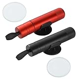 2 Stück Gurtschneider Notfallhammer，2 In 1 Nothammer Auto Mit Gurtschneider TüV，Mit Halterung，Notfallhammer Auto,sind Notfall Rettungswerkzeuge，Geeignet für Autos, Busse und andere Transportmittel