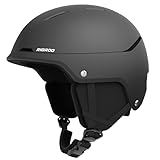 RIOROO Skihelm, Skihelme Herren Damen Jugendliche Größenverstellbar,Warme Flusen-Ohrpolster Snowboardhelm ,Leichter Ski Helm mit Verstellbarem Belüftungssystem,Kompatibel mit einer Skibrille