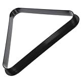 KONTONTY Stativgestell Gestelle Dreieck Pool-Queue Shaker-Flasche Ball zubehör für billardtische Billard zubehör Mini billardtisch Billardzubehör Billard- Billard liefern Plastik Black