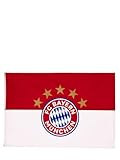 FC Bayern München Hissfahne | Bannerfahne | Logo | Rot-Weiß | 180 x 120 cm