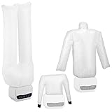 Sichler Haushaltsgeräte Hosenbügler: Digitale 3in1-Bügelpuppe mit Hosen- & Schuhaufsatz, Timer, 1.200 Watt (Bügler, Bügel Puppe, Hemden für Herren)