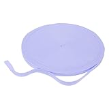 QUARKZMAN Baumwollbandband 3/8 Zoll 50 Yard Fischgräten-Bandrolle Schrägband für DIY-Basteln Nähen Geschenkverpackung, Helllila