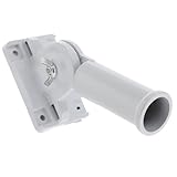 TEHAUX Verstellbarer Wandhalter Fahnenmast Aluminium Flaggenhalterung Wandbefestigung für Fahnenstangen Innen Außenbereich Balkon Garten