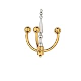 Dilator Harnröhre Männer Metall, Harnröhren Perlen Dilatatoren mit Eichelring, Penis Plugs Masturbator Eichel Stimulator Sex Spielzeug für die Männer (B)