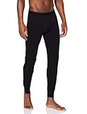 Schiesser Herren Personal Fit Hose Lang Slip, Schwarz, 8 EU