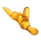 COLLBATH Fußmassagegerät Triggerpunkt-massagestift Fußmassagestab Fußbad Reflexologie Massageball Spa Handmassagestab Akupressur-massagestift Beinmassagestab Massagegeräte Harz Light Brown