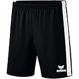Erima Unisex Erwachsene Retro Star Short (3152106), schwarz/weiß, L