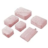 Mwqpgyh Kompressions-Verpackungswürfel für Reisen, leichte Reise-Aufbewahrungstasche – Gepäck-Organizer für Reisen, für Männer, Frauen, Jugendliche, Teenager, Ehefrau, Kleidung, Schuhe, Hosen