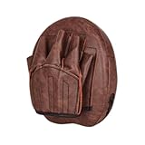 F Fityle Trainings-Handpolster, Box-Schlagpolster, Fokus-Pads, Gebogene Schlagpolster aus PU-, Handziel-Boxpolster für Sparring, Braun