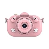 CENMEN 32 GB Speicher für Kinder, Mini-HD-Kamera, Digitalkamera, Sofortdruck, für Kinder, Geburtstagsgeschenk, Rosa