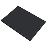 COHEALI 100 Stk DIY-Zubehörset kraftpapier craft paper plotterpapier Schwarzes Kartonpapier Dekorationspapier schwarzer Karton Zeichenpapier A4 schwarzes Papier DIY a4 papier Black