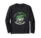 Frohe Ostern, Kaffee und Jesus, christlicher Glaube, Männer, Frauen, Kinder Langarmshirt