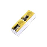 Nagel-Schablonen, Modellier-Schablone selbstklebend für Gel-Nägel, Nagel-Verlängerung Golden Schablonen (100 Stück)