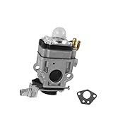 43cc 47cc 49cc 50cc 52cc 2-Takt Vergaser 15mm Fit for Pocket Bike Mini Quad Dirt Bikes Chopper