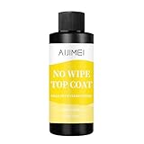 120m Gel Lack No-Wipe Top Coat – Langanhaltender Decklack für Gel- und Acrylnägel – Glanzversiegelung für DIY & Nagelstudio – Wischfreier Topcoat für Gelpolitur