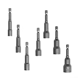 Praktisches 5-teiliges Steckschlüssel-Set für Muttern-Schraubendreher, 6 x 14 mm, einfach zu bedienen (A)