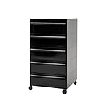 Mobiler Aufbewahrungsschrank für das Heimbüro - Rollcontainer unter dem Schreibtisch mit Rollen, beliebig kombinierbar, Organisationsschrank