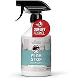 naturetrend Floh Stop Abwehrspray 500ml - Effektives Flohspray zur schnellen & langfristigen Abwehr I Effektives Mittel gegen Flöhe Anti Floh Spray