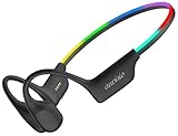 auvisio wasserdichte Knochenschall-Kopfhörer, BT 5.3, 32 GB MP3-Player, IP68