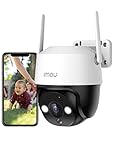 Imou 3K/5MP Überwachungskamera Aussen 360° PTZ WLAN IP Kamera Überwachung Aussen, KI-Personen-/Fahrzeugerkennung, 30m Vollfarbige Nachtsicht, Automatische Verfolgung, Zwei-Wege-Audio, Sirene, IP66