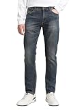 TOM TAILOR Herren Marvin Straight Jeans, 10281 - Mid Stone Wash Denim, 38/30