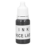 10 Ml Preisauszeichner-Tinte Schwarze Preisauszeichner-Tinte, Etikettiermaschinen-Tinten-Nachfüll-Kohletinten-Ersatz für Etikettiermaschinen-Rolle