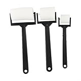 Schaumstoff-Pinsel für Kinder, Kunstprojekte, leichte Handwerkzeuge für Schulmalerei und Heimdekoration, kleine Größe, geeignet für Kinder (3 Stück)