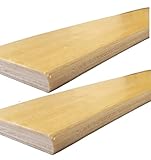 MonJar Federholzleisten Lattenrost Ersatzteile Latten Buche Ersatzlatten (80cm)