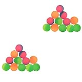 TOYANDONA 24-Teilige Relief-Hüpffüller Hüpfsack Preise Hoch Sortierte Kinder Gemischte Stressbälle Karneval für Mehrfarbige Spiele Partys Kindergeburtstage Hüpfende Frostige Farben