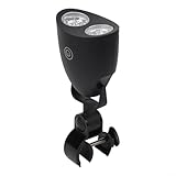 Outdoor Grilllampe mit 10 LED-Leuchten und verstellbarer Klemme zur sicheren Montage auf BBQ Grills und Oberflächen