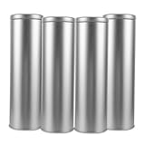YAYODS 4 Stück Kaffeepads Dose - 22.5 x 6.5 cm Kaffeepaddose - Kaffeepads Aufbewahrung - Dose Kaffeepads - Dose für Kaffeepads, Kaffeebohnen, Frischgemahlener Kaffee, Kapseln oder Kaffeepads