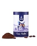 Niederländisches alkalisiertes Kakao-Kakao-Pulver - 10-12% Fett-Premium-Qualität - 100% rein und ideal für die Herstellung von Brownies, Kuchen, Keksen und anderen schokoladigen Desserts. (1Kg)