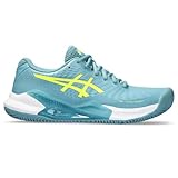 ASICS Challenger 14 Clay Donna Donna Tennisschuhe Blau Gelb